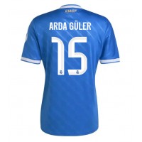 Fotbalové Dres Real Madrid Arda Guler #15 Alternativní 2025-26 Krátký Rukáv